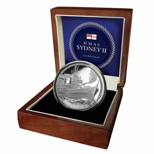Niue 2016 HMAS Sydney II High Relief 1oz Silver Coin